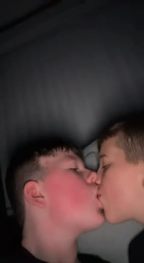 Boys Kissing